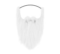 NYGGTYK 1 Barba Blanca, Barba Simulada, Accesorios De Juego De Roles, Accesorios De Desempeño, Accesorios De Disfraces De La Fiesta