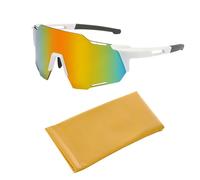 NYGGTYK 1 gafas de sol para exteriores, gafas de protección contra el viento, gafas de sol de esquí, gafas deportivas unisex, resistentes al viento y arena, con protección UV