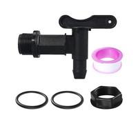 NYGGTYK 1 juego de conexión de grifo de agua, manguera de acoplamiento de agua, grifo de conexión de agua para cubo, tapón de cubo de jardín portátil