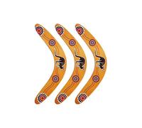 NYGGTYK 1 juego de dardos, boomerang al aire libre, boomerang para niños y adultos, boomerang de madera, boomerang en forma de V, para exteriores, juguete de platillo volador, juguete de retorno,