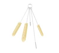 NYGGTYK 1 juego con 5 cepillos de limpieza de botellas, cepillo de limpieza de pajitas, cepillo de limpieza de botellas de agua, juego de limpieza de botellas, cepillo pequeño para limpiar botellas