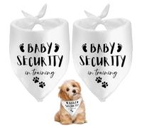 NYGGTYK 2 Piezas De Bufanda De Triángulo De Mascotas, Toalla De Saliva De Mascotas, Suministros para Mascotas, Bufanda De Triángulo Impreso De Cartas, Accesorios para Mascotas.