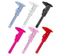 NYGGTYK 6 Piezas De Pinzas Vernier, Mini Pinzas De Plástico, Herramientas De Medición Reutilizables, Pinzas De Medición Creativa De Bricolaje, Accesorios De Medición Convenientes.