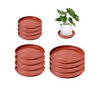 NYGGTYK Bandeja para plantas de 12 piezas, bandeja para maceta, bandeja de goteo para maceta, bandeja impermeable para plantas, tres especificaciones con diámetro interior 11,5/13,5/15 cm