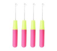 NYGGTYK Herramientas De Tejido De Peluca De 4 Piezas, Crochet Multifunción, Crochet De Acero Inoxidable, Accesorios Hechos A Mano De Bricolaje.