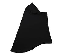 NYGGTYK Hijab De 1 Pieza, Bufandas De Oración Para Niñas, Hijab Elegante Para Mujeres, Hijab Simple Para Mujeres, Hijab De Punto Para Mujeres, Ropa Musulmana Para Mujeres (Negro)