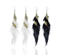 NYGGTYK Pares De Aretes con Aleación De Primavera, Aretes Creativos, Aretes Largos De Remolques, Aretes De Personalidad De Moda, Pendientes Retro