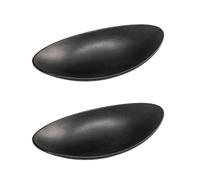 NYGGTYK Piezas De Bandeja Negra, Bandeja De Diseño Simple, Decoración del Hogar, Accesorios para La Casa, Puede Almacenar Comida, Joyas, Llaves