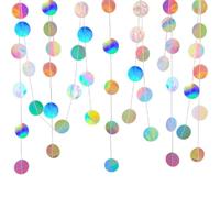 NYGGTYK Piezas De Fantasía Círculo De Adornos Coles, Decoraciones De Fiestas, Escenas De Fiesta, Decoración De Paredes De Fondo, Colgadores De Brillo
