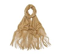 NYGGTYK 1 pieza bufanda dorada mujer bufanda borla bufanda bikini protector solar bufanda bufanda bufanda brillante vestido de noche bufanda adecuada para fiesta de graduación boda cena vestido