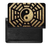 NYKVTG Funda De Pasaporte Tai Chi Cartera De Pasaporte De Viaje Impermeable Passport Holder
