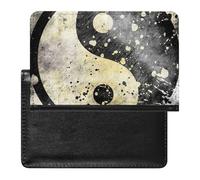 NYKVTG Funda De Pasaporte Tai Chi Cartera De Pasaporte De Viaje Impermeable Passport Holder