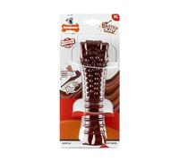 Nylabone, Basted Blast, Masticable Muy Fuerte, Juguete de Nylon para Perros, Forma de Hueso, Hueso masticable Muy Resistente, Sabor: Bacon y Filete, Extra Grande, para Perros de más de 23 kg