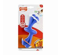 Nylabone, Efecto Masticador Extremadamente Fuerte, Juguete Interactivo con Hueso rodante, Sabor Bacon, Grande - para Perros de hasta 23 kg