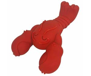 Nylabone, Efecto masticador extremadamente fuerte, Nuevo juguete masticable en forma de langosta, Duradero, Juguete masticable para los dientes, Sabor Bistec, Extra grande, Para perros de más de 23 kg