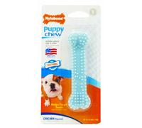 Nylabone Hueso cachorro perro masticable, Petite Blue