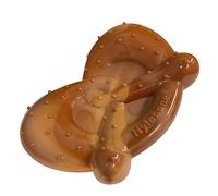 Nylabone - Juguete de Pretzel para Perros - Juguete de Perro masticable para masticadores agresivos, Tocino y Mantequilla de maní pequeño/Regular