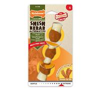 Nylabone Juguete masticable en Forma de Hueso para la higiene Dental de Perros con mordida agresiva 119.1 g