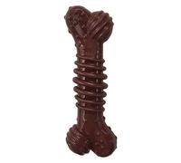 Nylabone morder Juguete masticable en Forma higiene Dental mordida agresiva, Hueso con Textura, Mezcla de sabores, para Perros Adultos de hasta 16 Kilos, Nylon, No se Aplica, M