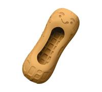 Nylabone Juguete masticable fuerte de cacahuete para perros, bonitos juguetes de goma para perros, con un giro divertido. Juguetes resistentes para perros, juguetes duraderos para perros, sabor a