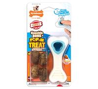 Nylabone Juguetes masticables para Cachorros, Juguetes masticables de Larga duración para masticadores potentes, Juguetes interactivos para Cachorros, Azul
