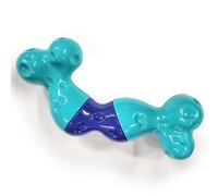Nylabone Power Chew Twist 'N Chew - Juguete para Perros, Juguetes de enriquecimiento para Perros, Juguetes duraderos para Perros para masticadores agresivos, Sabor a Tocino y Carne de Res,