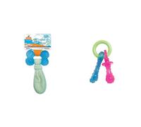 Nylabone Puppy Dog Teething Chew Toy Pacifier, Bacon Flavour, for Puppies Up to