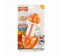 Nylabone, Sneaky Snacker, Juguete Texturizado con golosinas para Perros, Sabor Bacon, Grande - para Perros de hasta 23 kg
