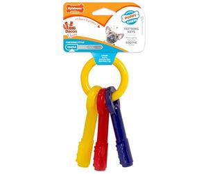 Nylabone - Teething Keys extra pequeño, juguete para dentición de cachorros