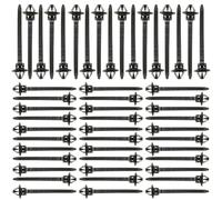 Nylon Cable Tie Buckle - Automotive Cable Tie | 50pieces Nylon Ties Straps | Self-Locking Nylons Zip Ties Holder | Wear Resistant Multipurpose Car Repair Supplies for Indoor Outdoor Use Daily Auto