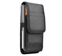 Nylon Cell Phone Belt Clip Holster Pouch Buckle Wallet Card Holder Case Cover For Phone para Móviles y Smartphones(M(for 4.0-4.7inch))