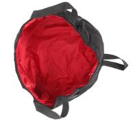 Nylon Cordura Lavabo Plegable Portátil Rojo de 8,5 L | Asa y Diseño de Plegado Rápido, Ligero para Senderismo, Camping, Mochila y Trayectos Largos