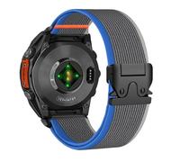 Nylon Correa para Garmin Fenix 7X, 26mm Pulsera Nylon Correa para Feinx 8 51mm/FEnix 7X Pro/7X Pro Solar/7X/6X/6X Pro/5X/5X Plus/3/3 HR/Tactix 7/7 Pro/Epix Pro 51mm/Enduro 3