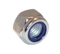 Nylon - Forgefix tuerca hexagonal y inserte bolsa m8 zp 100