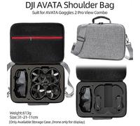 (Nylon gris negro44117) Bolsa de transporte para drones DJI Avata, multifuncional, portátil para exteriores.