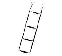 Nylon Rope Ladder - 150cm Portable Folding Ladder, Tree Climb Toy Sticks, Durable Lightweight Playground Equipment | Outdoor Ladders for Adventure Climbing Kids Adults Multifunctional Use