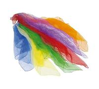 Nylon scarves for juggling (accesorio de disfraz) [Importado] , color/modelo surtido