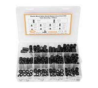 Nylon Spacers Assortment Kit 150Pcs | Plastic Standoff Spacers for Electronics/PCB / 3D Printing | 10 Sizes M6 Nylon Spacers with Storage Box | Heat Tolerant & Abrasion Tolerant