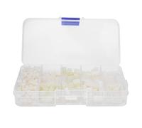 Nylon Standoff Kit Male Female Nylon Hex Spacer Screws and Nuts Assortment Kit Motherboard Standoffs and Screws Assortment Set (White M3 nylon screws 300 pieces/box)