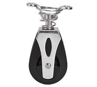 Nylon Swivel Sailboat Pulley | 316 Stainless Steel Marine Grade Plain Bearing | 1500LB Load Limit for Exercise Equipment/Sail Cables/Control Lines | 85x40x20mm Size