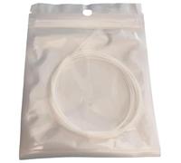 Nylon Ukulele Strings Set, 4Pcs White Replacement Strings, Durable Tuning | Accessory for Ukulele, Smooth Sound Quality Instrument Parts for Musicians
