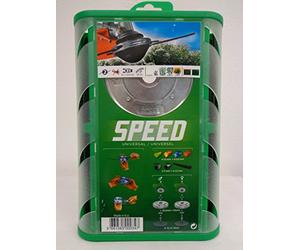 NYLSAW Speed 2 Cabezal de Hilo - Aluminio | 4 mm - Cabezal de desbrozadora profesional