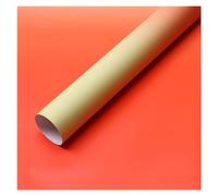 NYMFEA yaoqijie 20 Piezas Papel de Regalo Impermeable de 58x58cm, Papel de Regalo de dureza con gradiente de arcoíris de 2 Colores, Ramo de Flores, Papel Artesanal Suave Lasting (Color : Color 004)