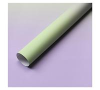 NYMFEA yaoqijie 20 Piezas Papel de Regalo Impermeable de 58x58cm, Papel de Regalo de dureza con gradiente de arcoíris de 2 Colores, Ramo de Flores, Papel Artesanal Suave Lasting (Color : Color 003)