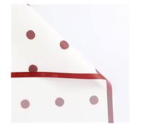 NYMFEA yaoqijie 20 unids/Set 58X58cm Papel Liso de Lunares Papel de Regalo de Flores Materiales de Embalaje Floral Papel Mate Lasting (Color : 5 UK)