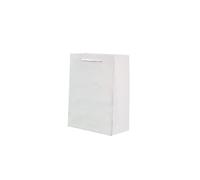 NYMFEA yaoqijie 30pcs/ porciónmacizaBolsasEspesarregalo de KraftPapel PapelBolsa Dela Boda del cumpleañosajuste for los regaloscon la manija21*15 * 8cm Lasting (Color : Bianco, Size : 22x16x8cm)