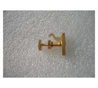 NYMFEA yaoqijie 4 afinadores Finos de violín, ajustadores de Cuerdas de Color Dorado 4/4 Lasting