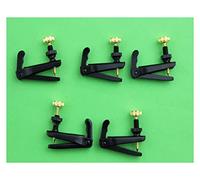 NYMFEA yaoqijie 50 Piezas de Cuerda de violín Negro afinadores Finos 3/4-4/4 Piezas de violín de tamaño Lasting