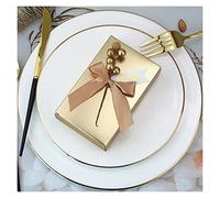 NYMFEA yaoqijie Favor de la Boda Cajas de Caramelo Fiesta de cumpleaños Decoración de la decoración Cajas de Regalo Bolsas de Papel Fiesta de Evento Suministros de Fiesta de Embalaje Caja de r