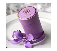 NYMFEA yaoqijie Nuevo Cilindro Caja de Caramelo de Chocolate Favores de Boda y Cajas de Regalo for decoración de Bodas Bolsas de Regalo Suministros de Fiesta Lasting (Color : Purple, Size : 10pcs)